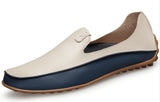 spring new men's leather shoes fashion set foot peas shoes driving shoes large size shoes