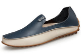 spring new men's leather shoes fashion set foot peas shoes driving shoes large size shoes