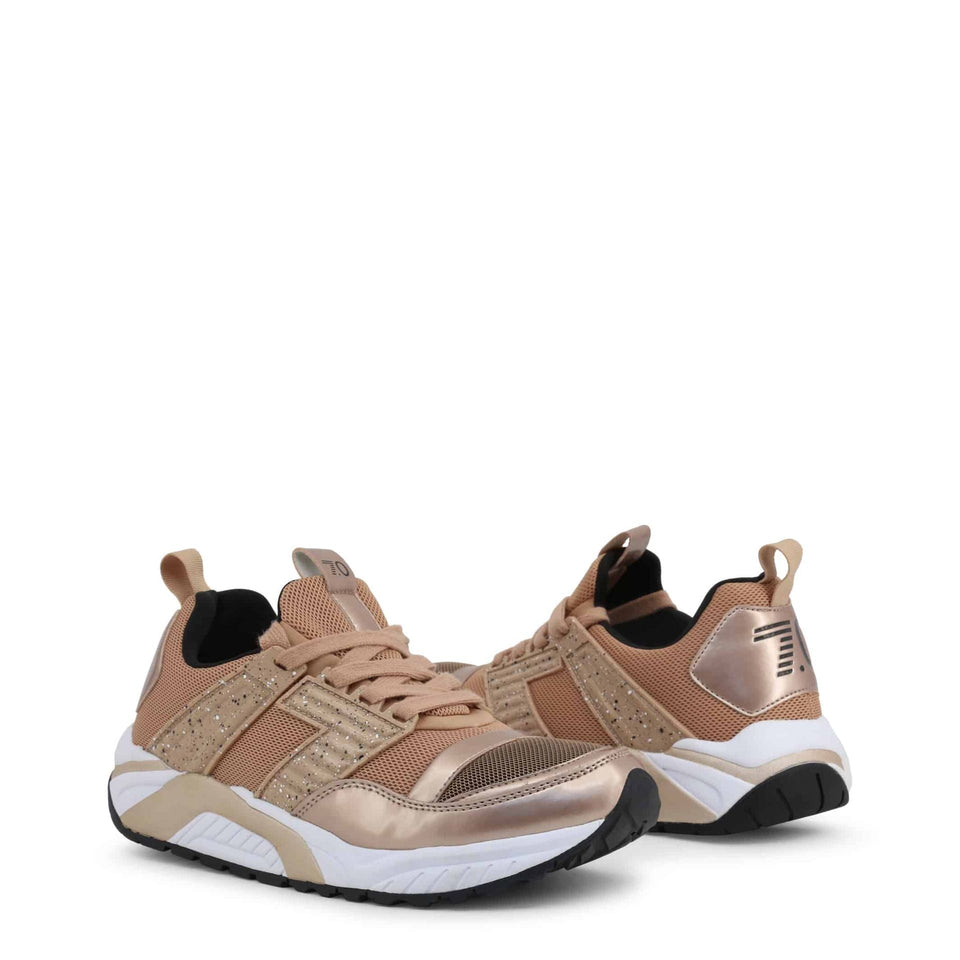 EA7 Run Cushion 9 Sneakers Gold