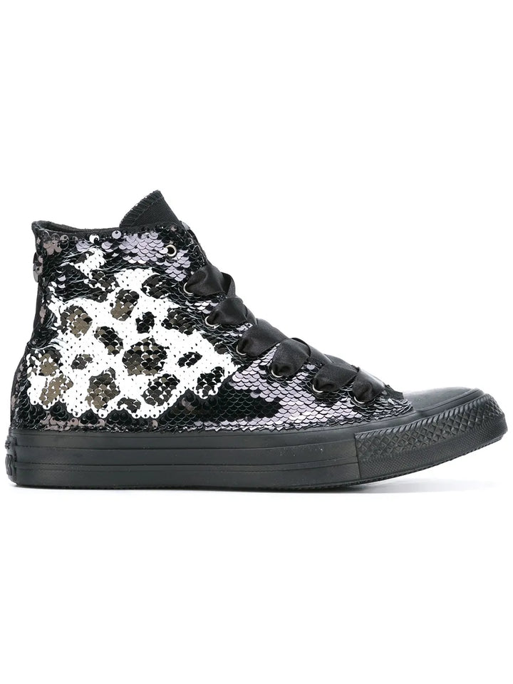 Converse All Star Sequin Hi-Top Sneakers