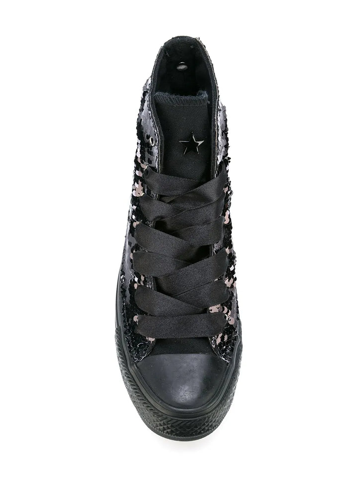 Converse All Star Sequin Hi-Top Sneakers