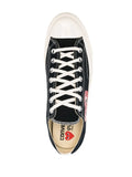 Comme Des Gar ns Play X Converse Cuck 70 Heart-Print Canvas Sneakers