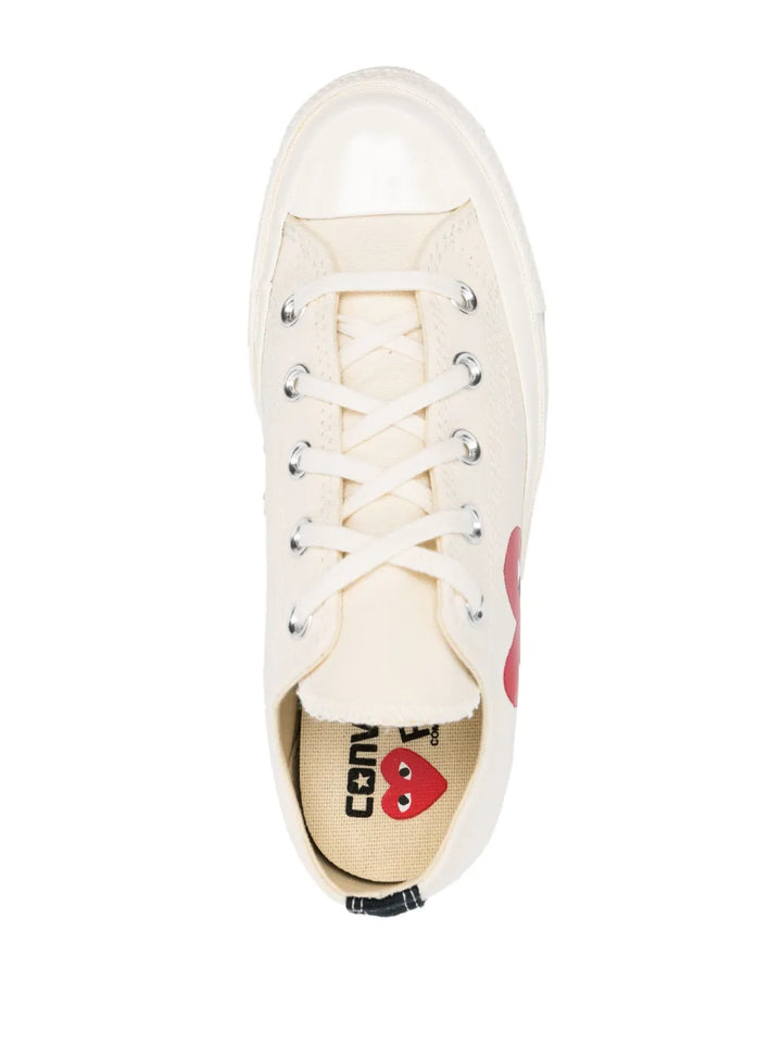 Comme Des Gar ns Play X Converse Heart-Print Sneakers