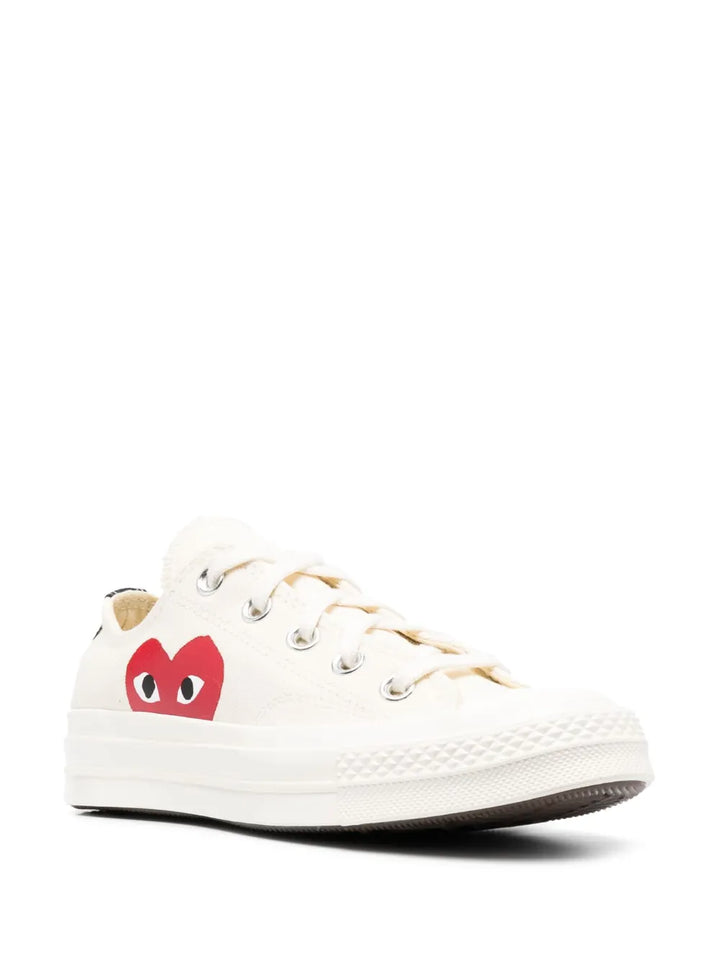 Comme Des Gar ns Play X Converse Heart-Print Sneakers