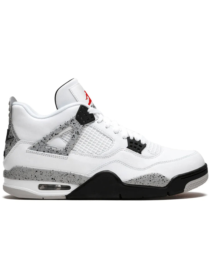 Air Jordan 4 Retro Og White Cement Sneakers