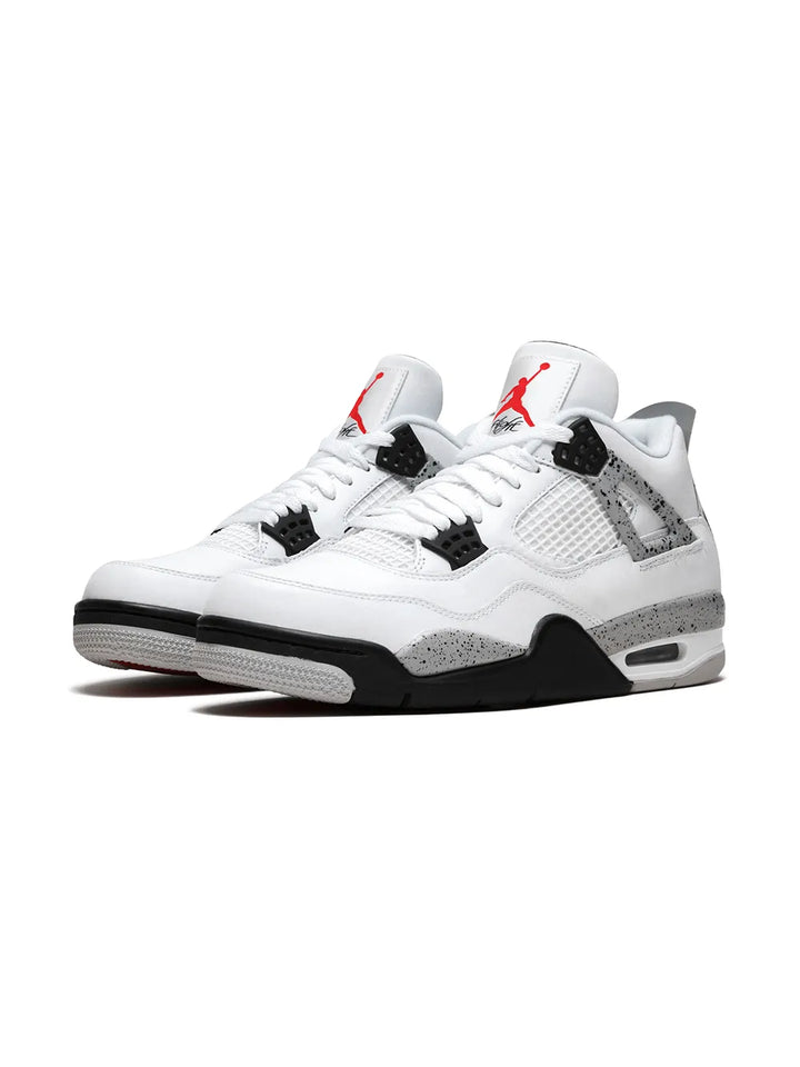 Air Jordan 4 Retro Og White Cement Sneakers