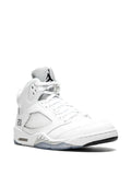 Air Jordan 5 Retro Metallic Silver Sneakers