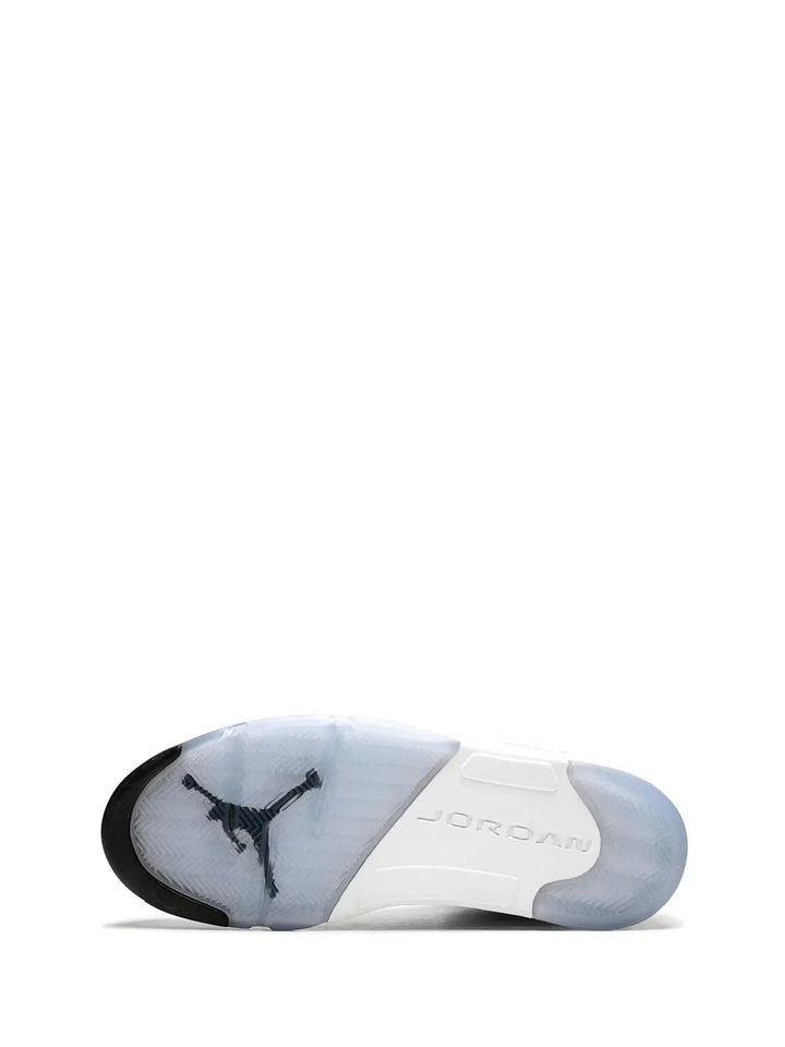 Air Jordan 5 Retro Metallic Silver Sneakers
