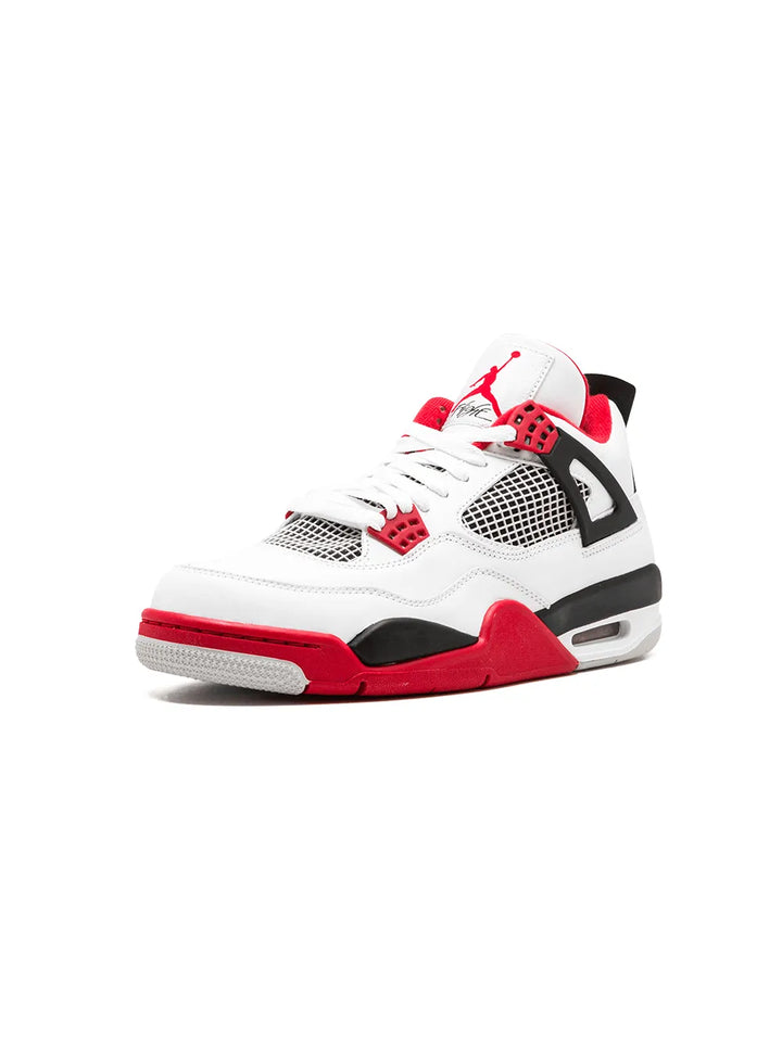 Air Jordan 4 Retro Fire Red Sneakers