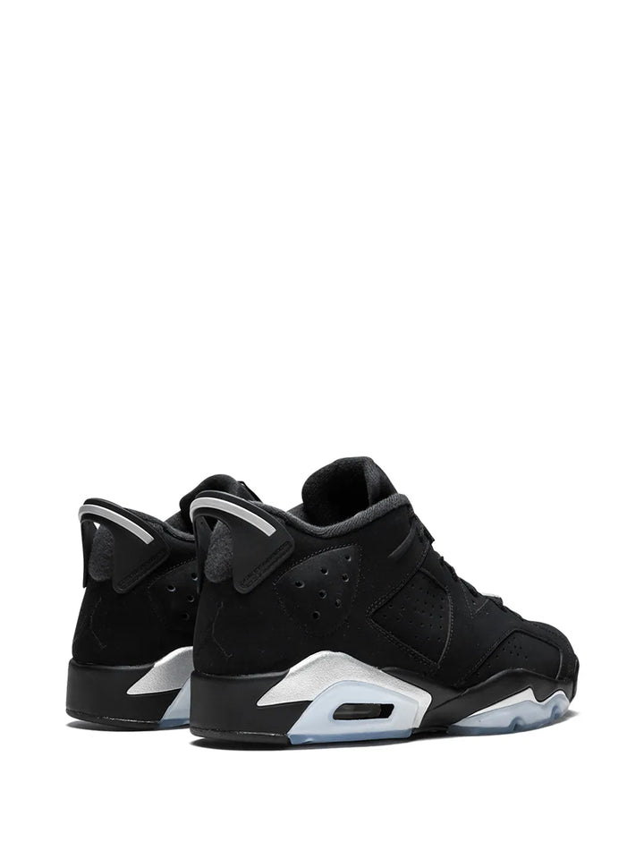 Air Jordan 6 Retro Low Metallic Silver Sneakers