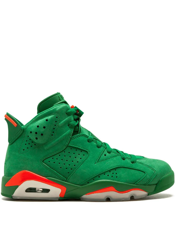 Air Jordan 6 Retro Nrg Green Suede Gatorade Sneakers