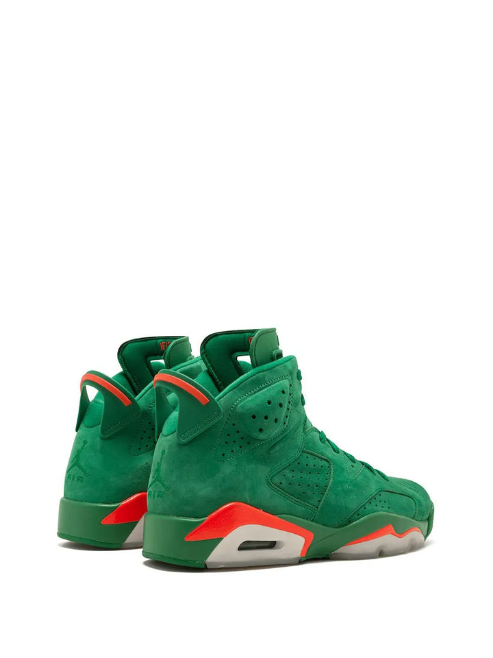 Air Jordan 6 Retro Nrg Green Suede Gatorade Sneakers