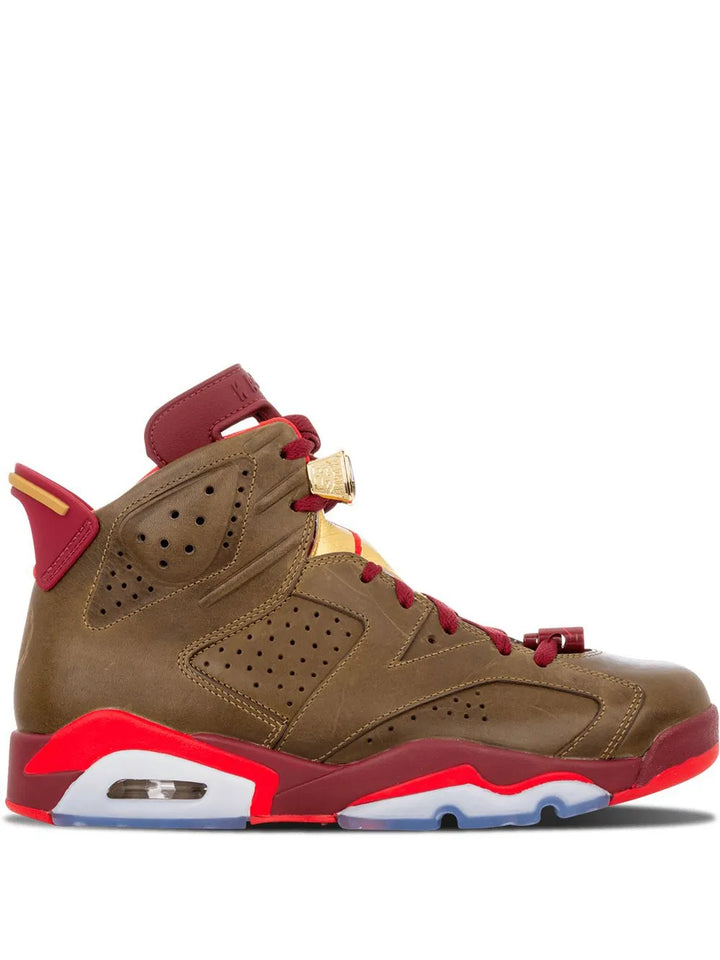 Air Jordan 6 Retro Cigar Sneakers