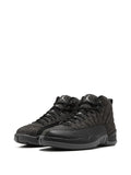 Air Jordan 12 Retro Wool Dark Grey/Metallic Silver Sneakers