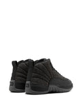 Air Jordan 12 Retro Wool Dark Grey/Metallic Silver Sneakers
