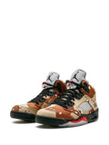 Air Jordan 5 Retro Supreme Camo Sneakers