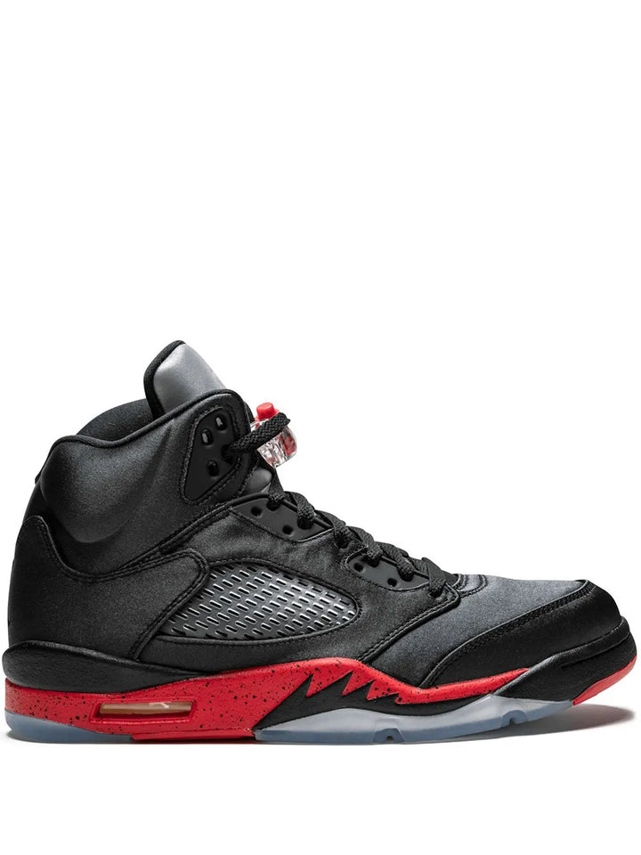 Air Jordan 5 Retro Satin Bred Sneakers