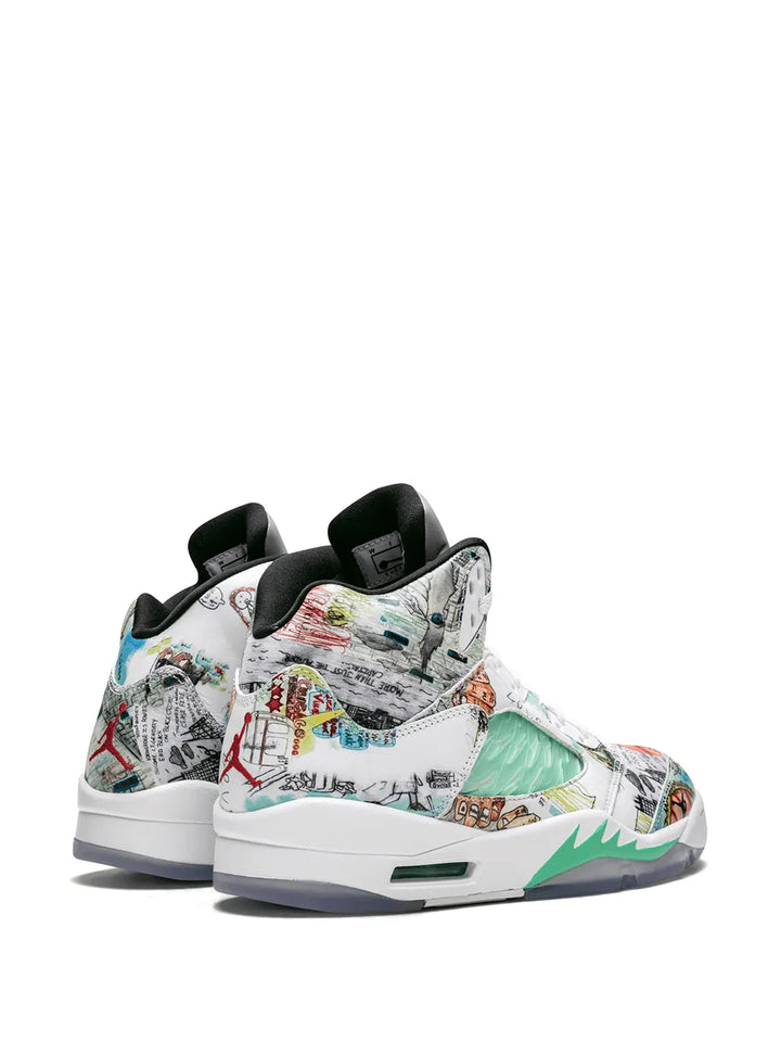 Air Jordan 5 Retro Wings Sneakers
