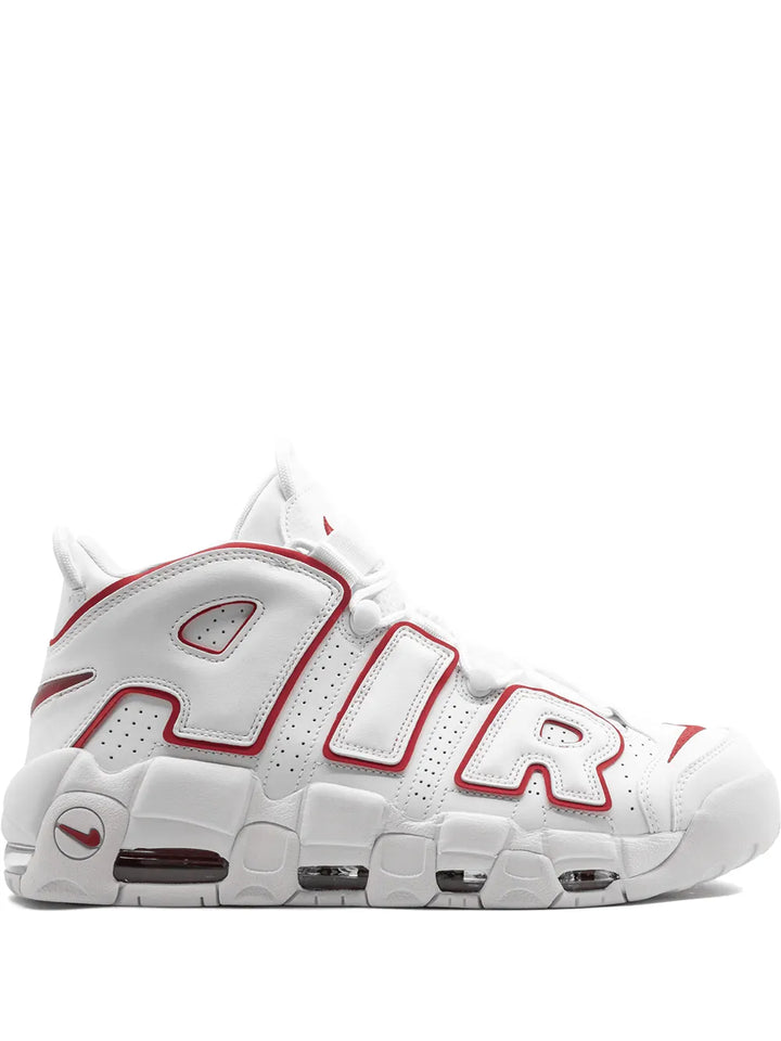 Air More Uptempo 96 White/Varsity Red/White Sneakers