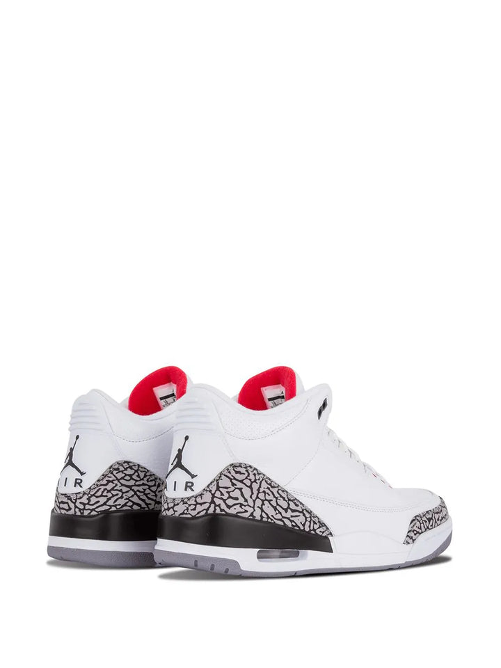 Air Jordan 3 Retro White/Cement Sneakers
