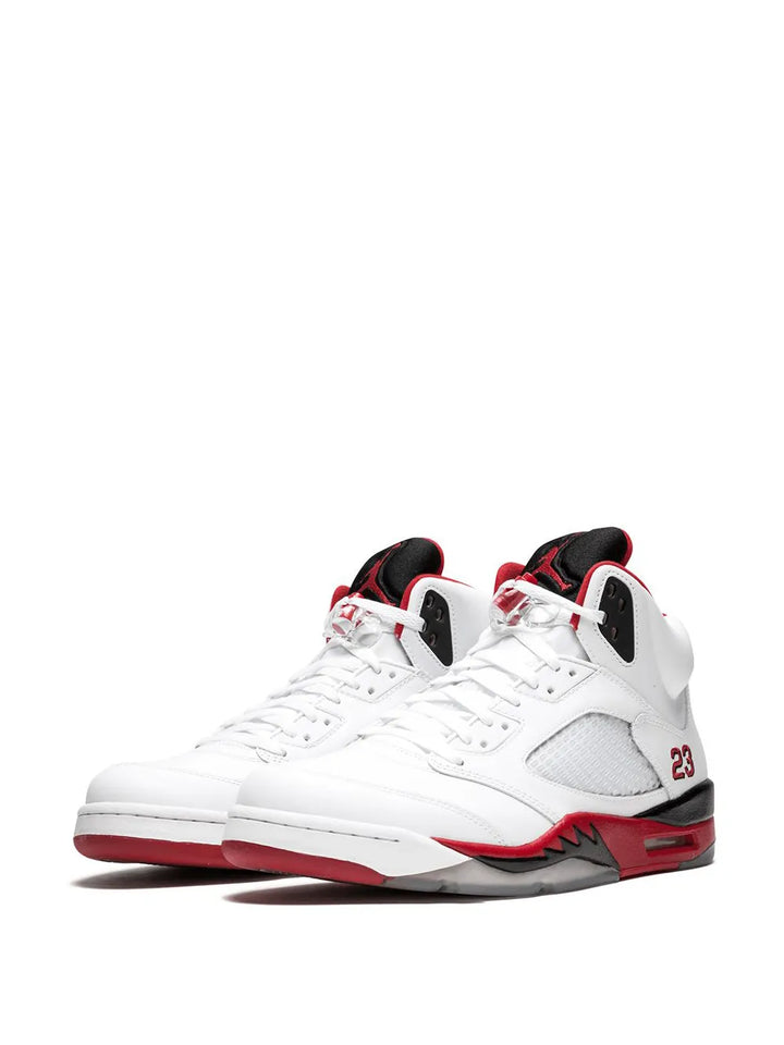 Air Jordan 5 Retro Fire Red Sneakers