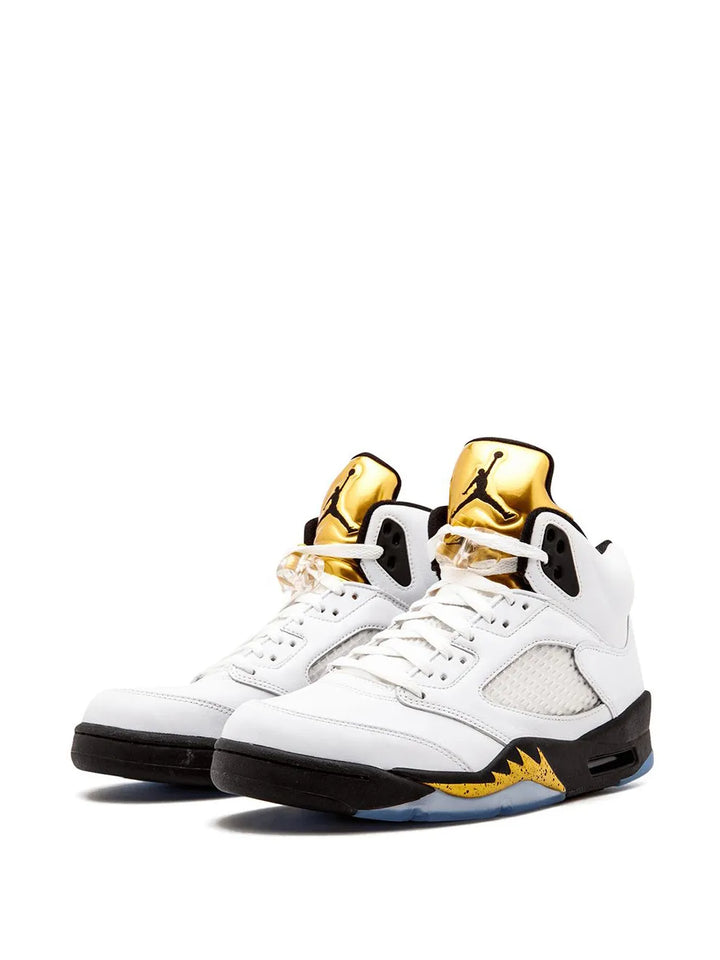 Air Jordan 5 Retro Olympic Gold Medal Sneakers