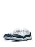 Air Jordan 11 Low Retro Blue Snakeskin Sneakers