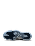 Air Jordan 11 Low Retro Blue Snakeskin Sneakers