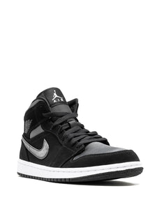Air Jordan 1 Mid Se Nylon - Black/Grey