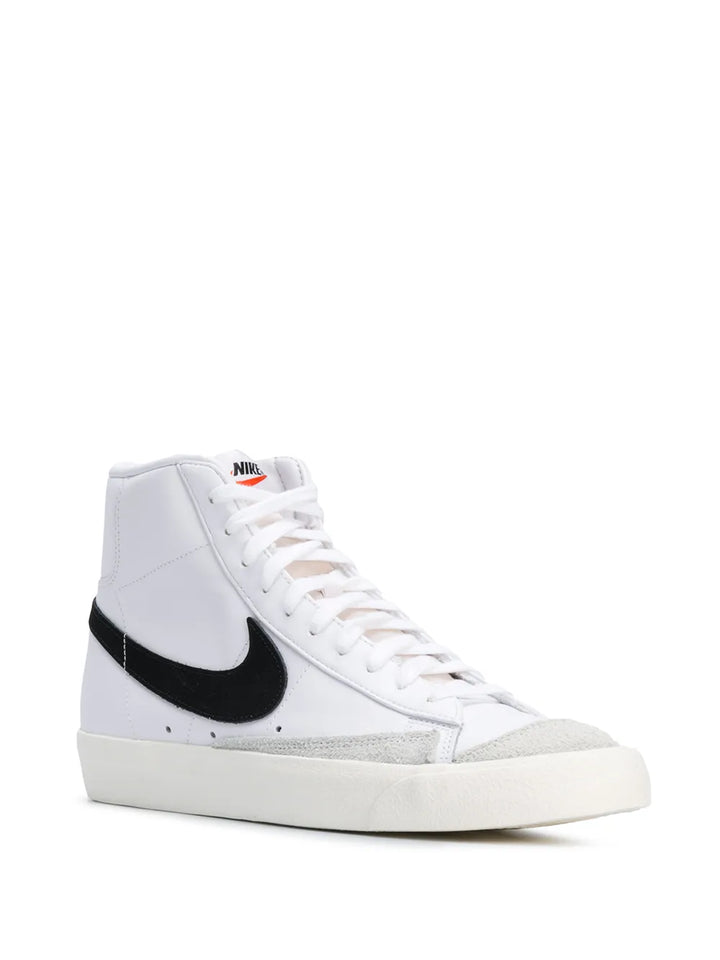 Blazer Mid 77 Vintage White - Black Sneakers