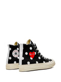 Comme Des Gar ns Play X Converse Chuck 70 Hi Sneakers