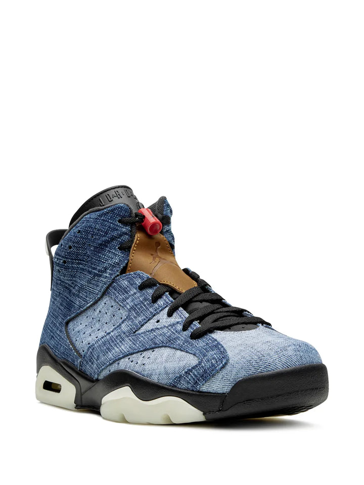Air Jordan 6 Washed Denim Sneakers