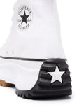 Converse Run Star Hike Hi White Sneakers