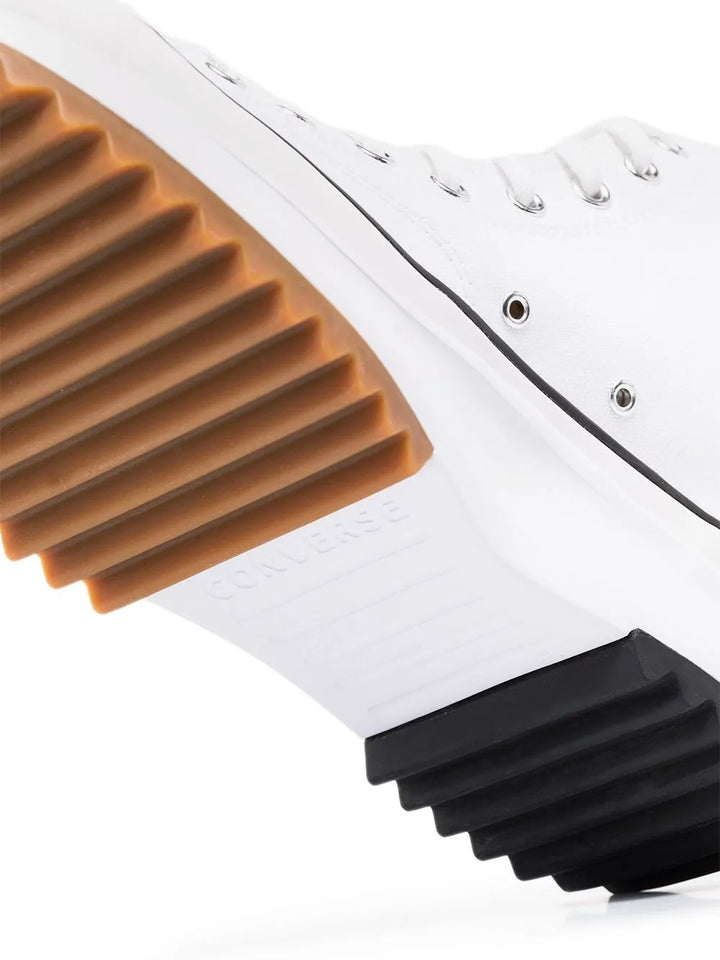 Converse Run Star Hike Hi White Sneakers