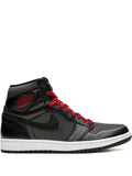 Air Jordan 1 Retro High Og Black Satin/Gym Red Sneakers