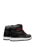 Air Jordan 1 Retro High Og Black Satin/Gym Red Sneakers