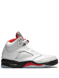 Air Jordan 5 Retro Fire Red Silver Tongue 2020 Sneakers