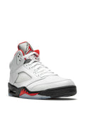 Air Jordan 5 Retro Fire Red Silver Tongue 2020 Sneakers