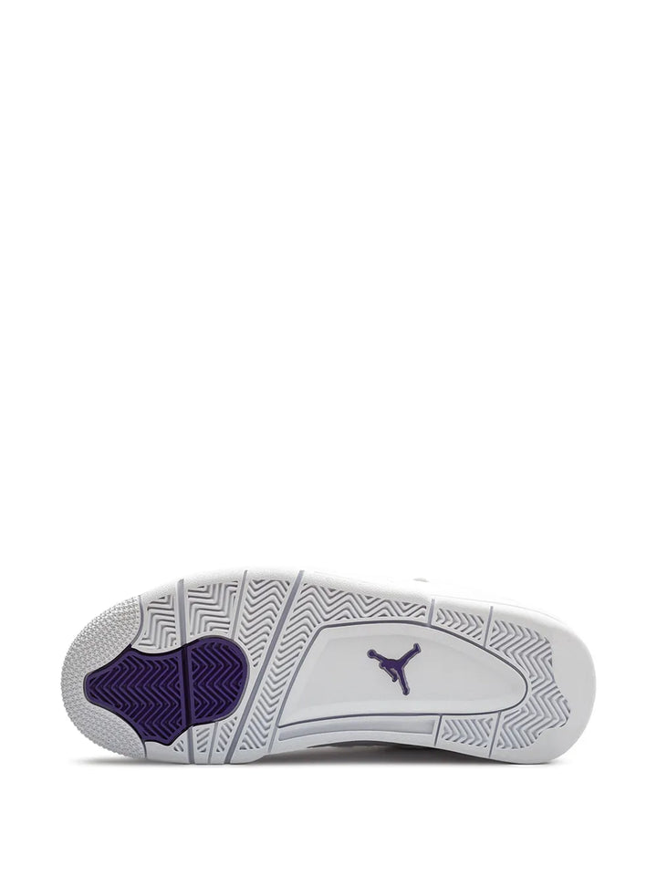 Air Jordan 4 Retro Metallic Pack - Purple Sneakers