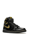 Air Jordan 1 Retro High Og Black Metallic Gold Sneakers