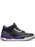 Air Jordan 3 Retro Court Purple Sneakers