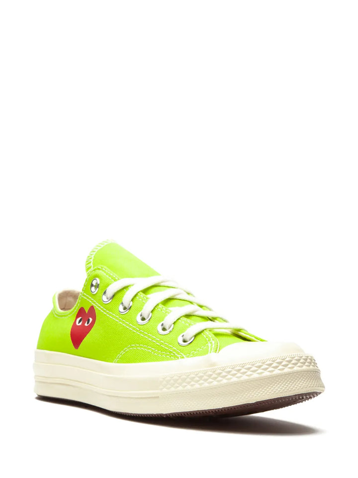 Converse X Comme Des Gar ns Play Chuck 70 Ox Ac Bright Green Sneakers