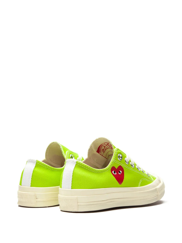 Converse X Comme Des Gar ns Play Chuck 70 Ox Ac Bright Green Sneakers
