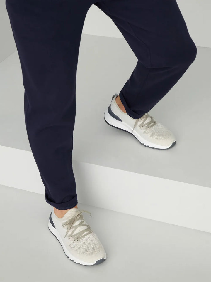 Brunello Cucinelli Perforated-Detail Low-Top Sneakers