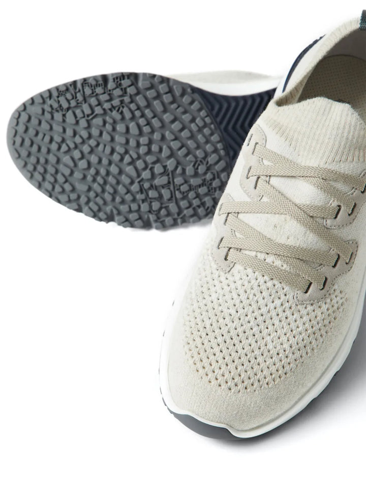 Brunello Cucinelli Perforated-Detail Low-Top Sneakers