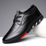 New Style Inner Heightening Men's Shoes Breathable Casual Leather Shoes