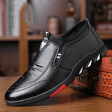 New Style Inner Heightening Men's Shoes Breathable Casual Leather Shoes