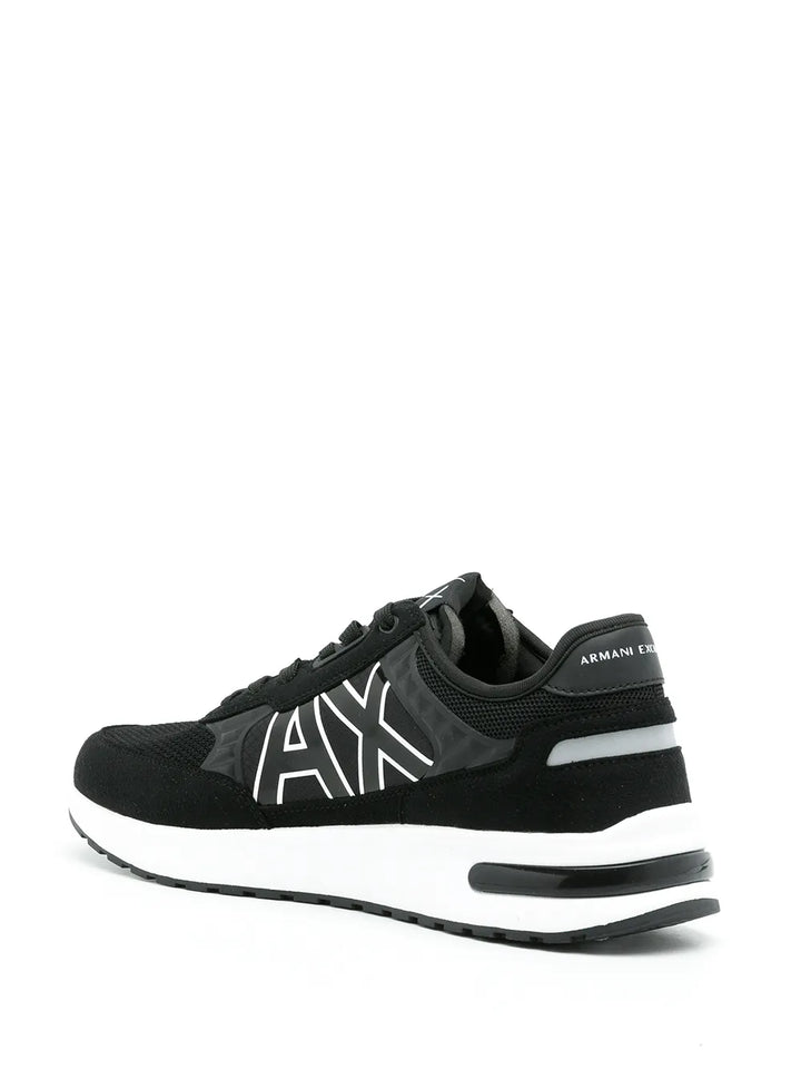 Armani Exchange Logo-Print Low-Top Sneakers