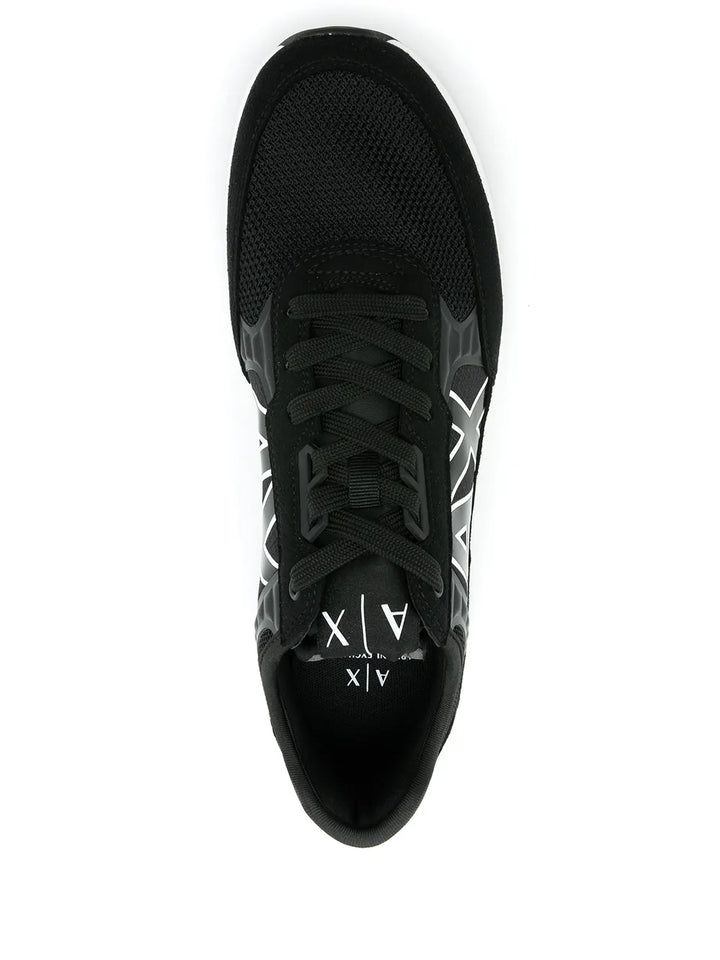 Armani Exchange Logo-Print Low-Top Sneakers