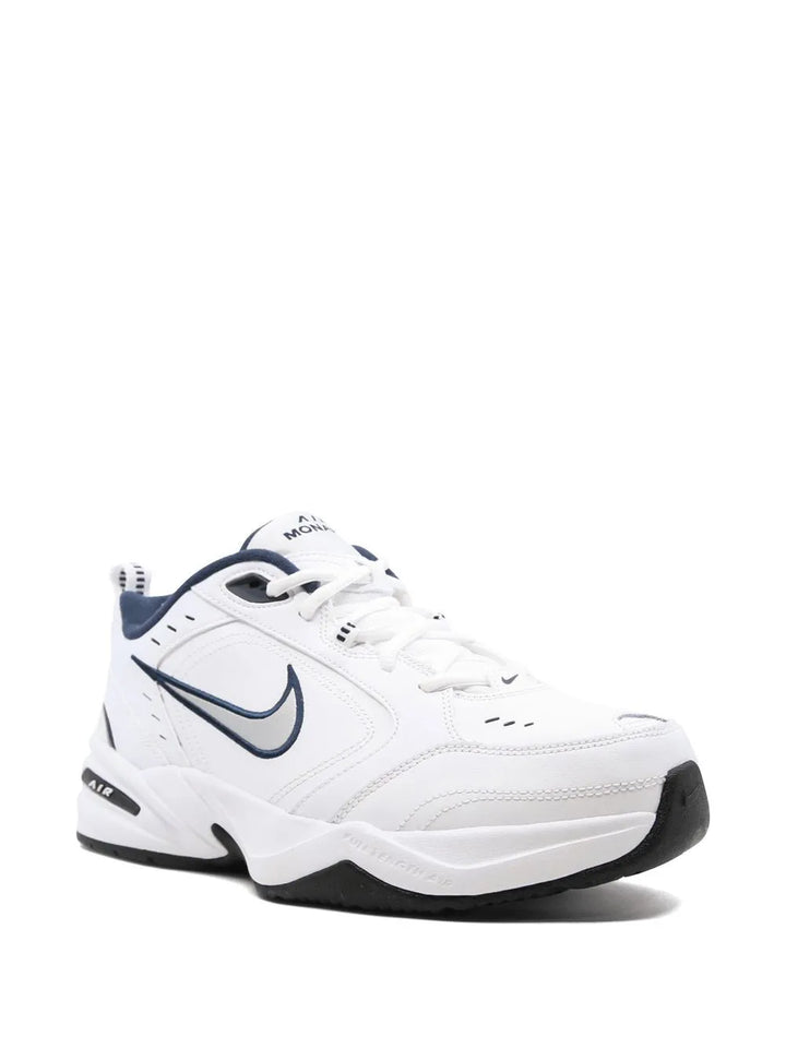 Air Monarch Iv (4E) Whitw/Metallic Silver Sneakers